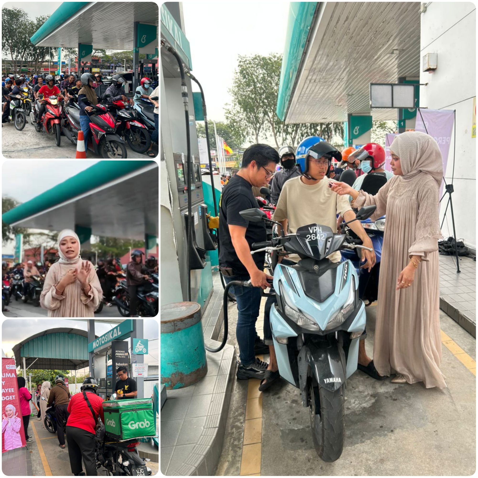 Syukur & Kongsi Rezeki: Inisiatif Petrol Percuma Buat Komuniti Meru, Klang