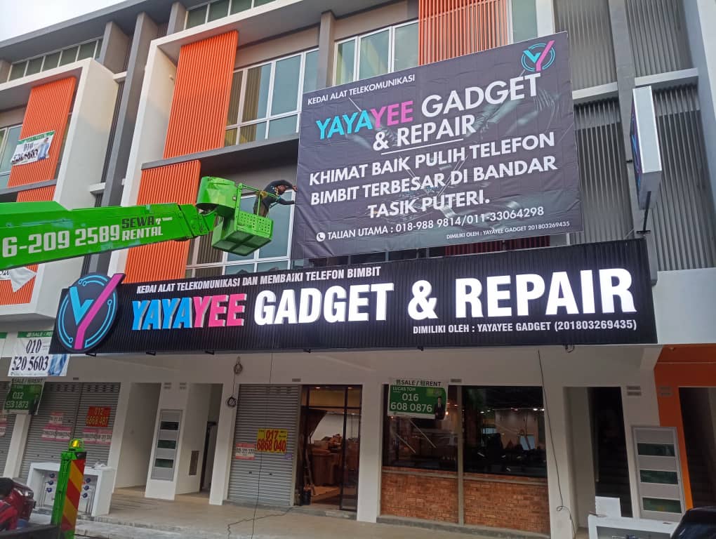 Yayayee Gadget & Repair Bandar Tasik Puteri Bakal Dibuka!